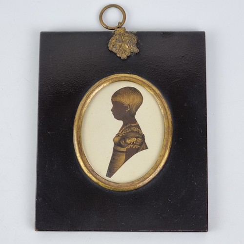 Antique 19thc silhouette - antique,