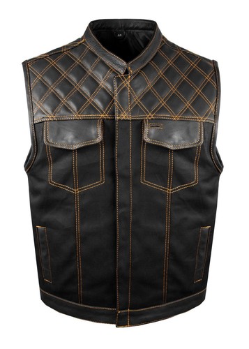 Men black leather - men's,