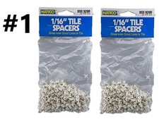 TILE SPACERS, Multiple Sizes