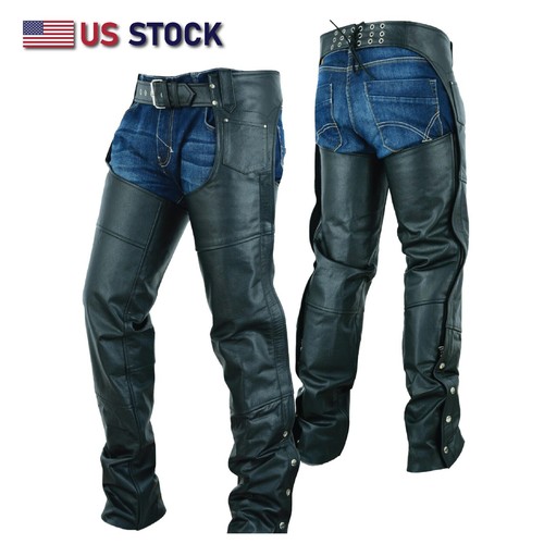 Highway leather lined chaps - lined,
