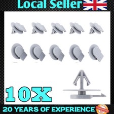 10x Clips for Mini Cooper S R50 R52 R53 R56 Wheel Arch Trim Grey Plastic Rubber