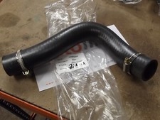 Top radiator hose with clips