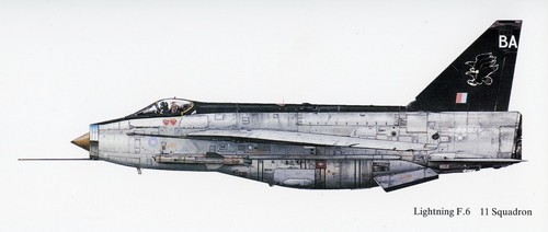 Raf lightning 11 squadron - 11,