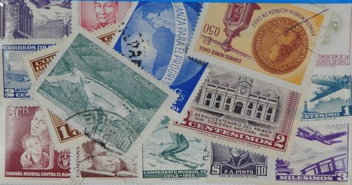 Chile stamps - 50, (l60)
