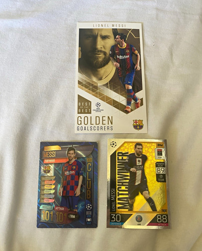 Match attax cards messi - attax,