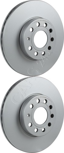 Front brake disc set fits - front,
