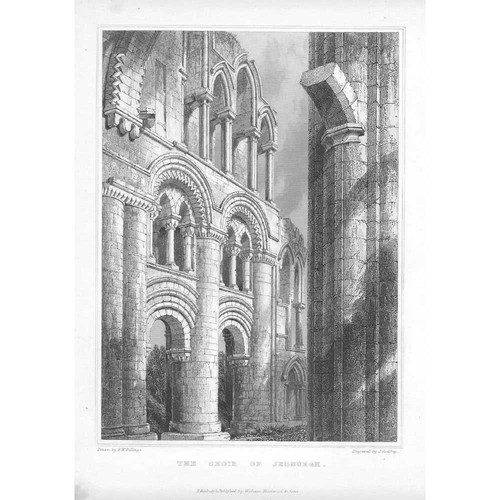 Jedburgh abbey the - -, choir