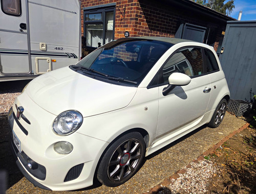 Fiat abarth 500c - well, looked