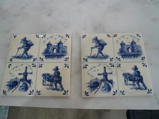 Pair of Delft Blue Style