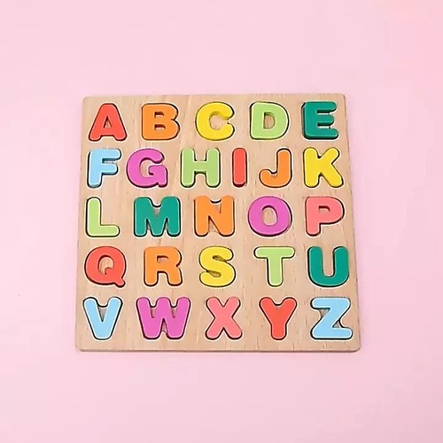 Abc number shape puzzle - number,