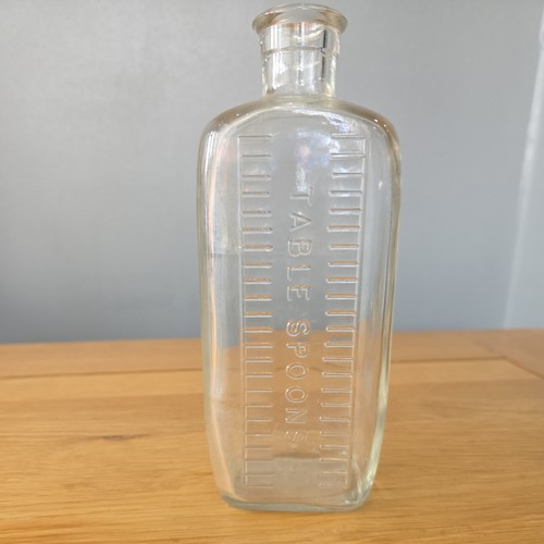 Vintage glass bottle
