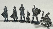 Monopoly Frozen II Players Figures Set 2018 Replacement Pieces Parts. Metal 1"