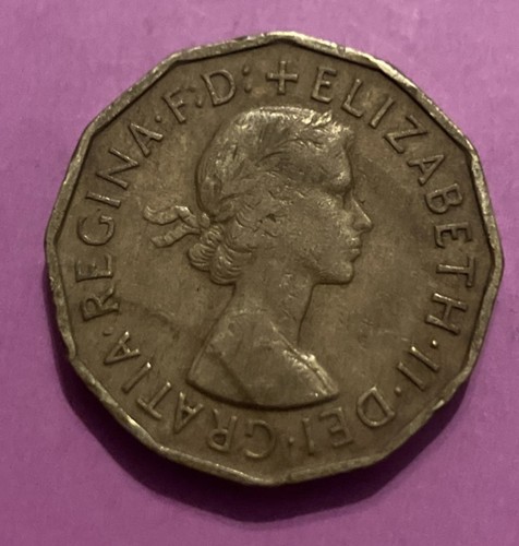 Elizabeth three pence coin - elizabeth,