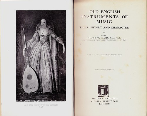 Old english instruments - old,