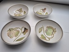 Denby Troubadour Ceramic Bowl Set Four Pieces