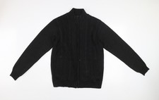 Matinee Mens Black Knit Full
