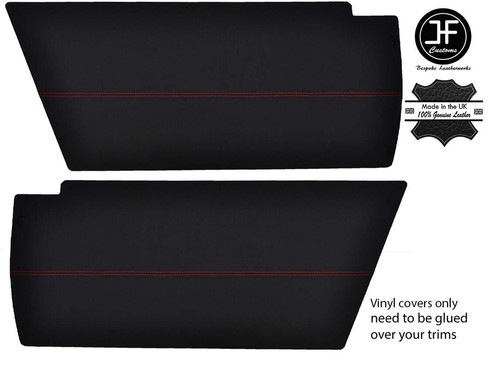 Red stitching rear end side - stitching,