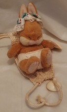 Vintage Softees Non Non Rabbit New Baby  with Hammock Gemini Toys. 3820  W/Tag