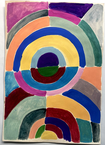 Sonia delaunay abstract - abstract, french