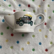 Wade Vintage Shaving Mug featuring illustration of a vintage Morris car