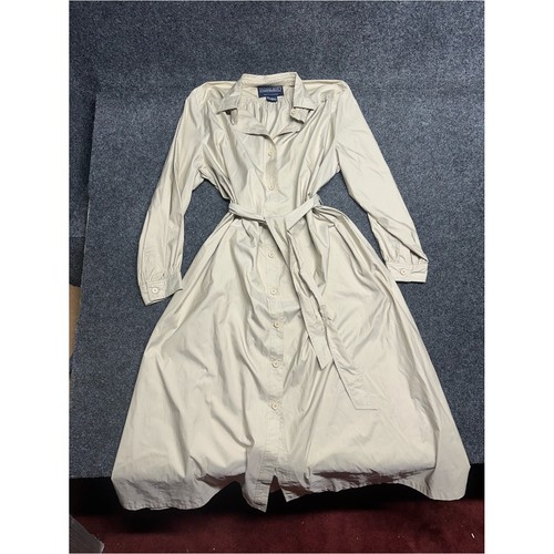 Vintage lands end trench shirt - vintage,