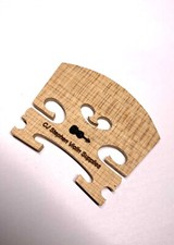 SPECIAL CJ STEPHEN VIOLIN SUPPLIES MAPLE VIOLIN BRIDGE, 4/4 FULL SIZE!