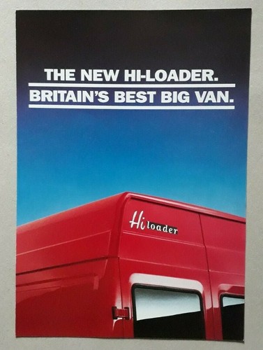 Ldv 400 series loader - 400, hi-loader