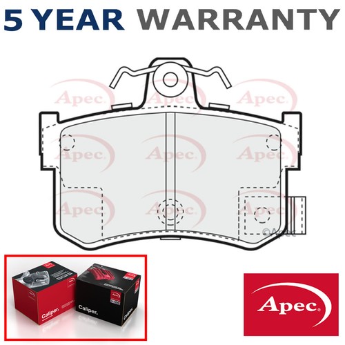 Apec rear brake pads - pads, fits