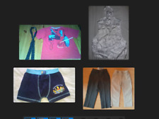 LOT 6 BOYS SPIDER MAN T-SHIRT TIE NEXT SIMPSONS TRUNKS GILET TROUSERS 3-5 YEARS