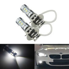 H3 453 Xenon White 10 SMD LED