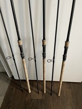3 x Wychwood C-301 Fishing Rod 12ft 2.75TC Cork Handles 