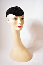 1920s skull cap velvet - skull,