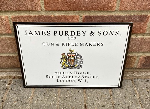 James purdey and - and, metal