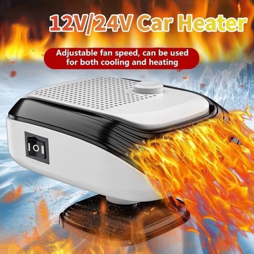 Electric car warm - warm, fan