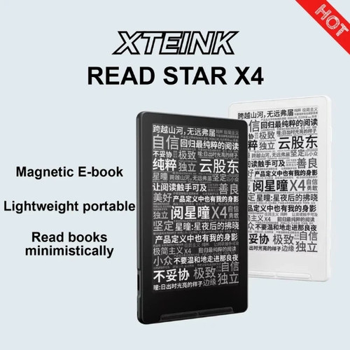 Xteink black magnetic - black,