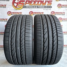 2x 255/35 ZR19 92Y BRIDGESTONE POTENZA RE050A   7mm Tread   REF Z109  2553519