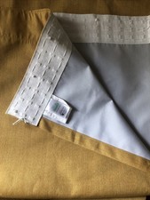 Dunelm Yellow Ochre Curtains