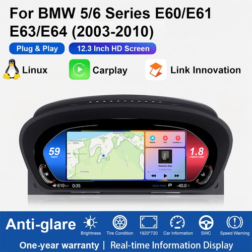 Apple carplay digital - apple, 12.3''