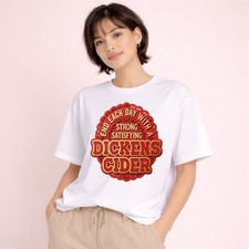 Dickens Cider Pun T-Shirt Mens