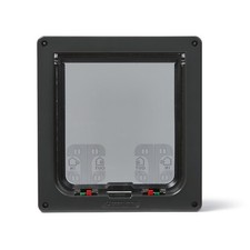 Cat Mate Large Cat Flap with 4 Way Lock Flap - Grey - Flap size 18cm x 18cm