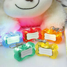 BONE SHAPE LED DOG COLLAR TAG