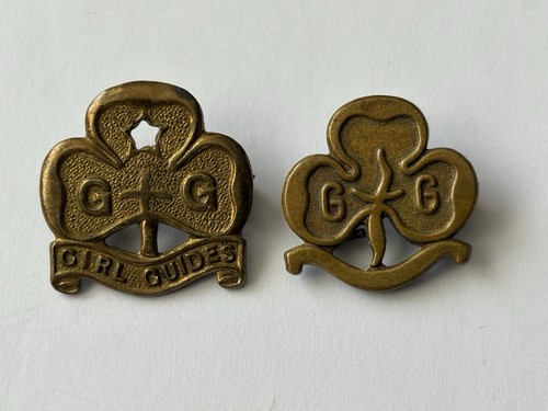 Old girl guide badges - old,