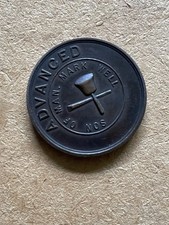 Masonic Token / Penny Advanced Son of Man Mark Well' 