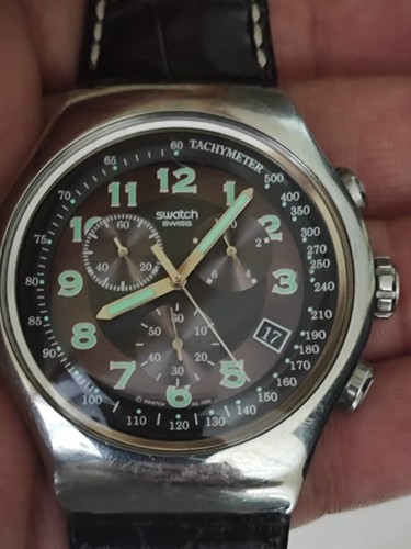 Swatch irony chrono stanless - swatch,