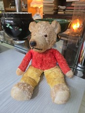 Chiltern Rupert The Teddy 1950s-60s Stuffed Bear Too Cute