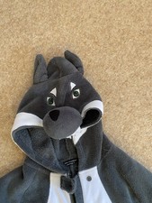 Wolf full zipped  jumpsuit