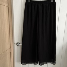 Fully Lined Crop Palazzo Pants Please See Photos For Measurements