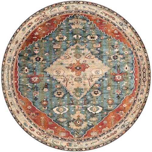 Moroccan round rug - moroccan, rug,