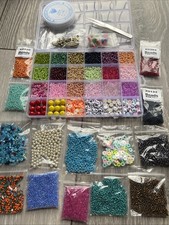  Large Job Lot Seed Beads Jewellery Making /craft ,Beads , Job Lot  Beads
