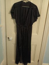 Vintage 70s 80s Black Shiny